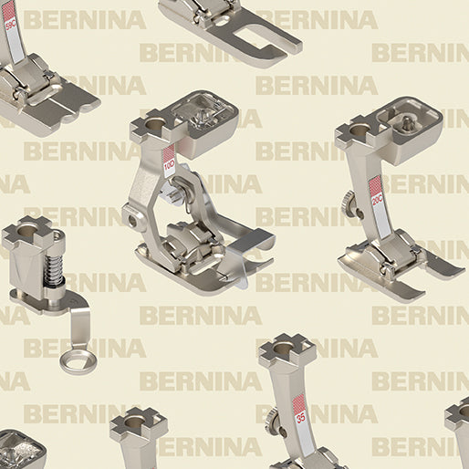 BERNINA Exclusive: BERNINA PRESSER FEET-Cream (1/4 Yard) – BERNINA of ...