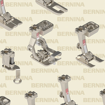 BERNINA Exclusive: BERNINA PRESSER FEET-Cream (1/4 Yard)