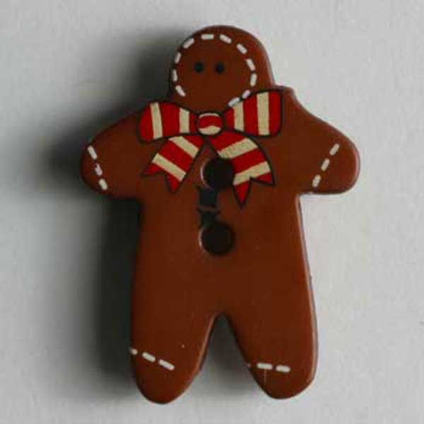 Ginger Bread Button