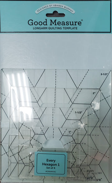 Good Measure: Every Hexagon 1-Set of 4