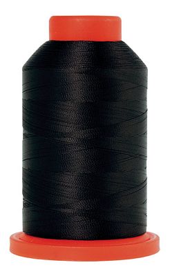 SERALENE: Polyester 60wt 2,187yds-Black 4000