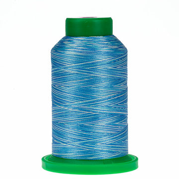 Isacord Variegated 1000m Polyester: Ocean-9605
