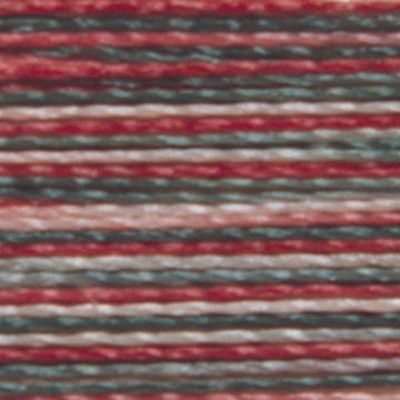 Isacord: 1000m Polyester-Variegated Holly Berry Wreath 9864