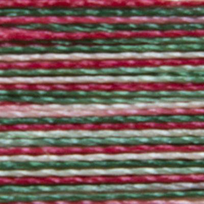 Isacord Variegated 1000m Polyester - Holly Berry Wreath