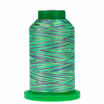 Isacord Variegated 1000m Polyester: Emerald City-9971