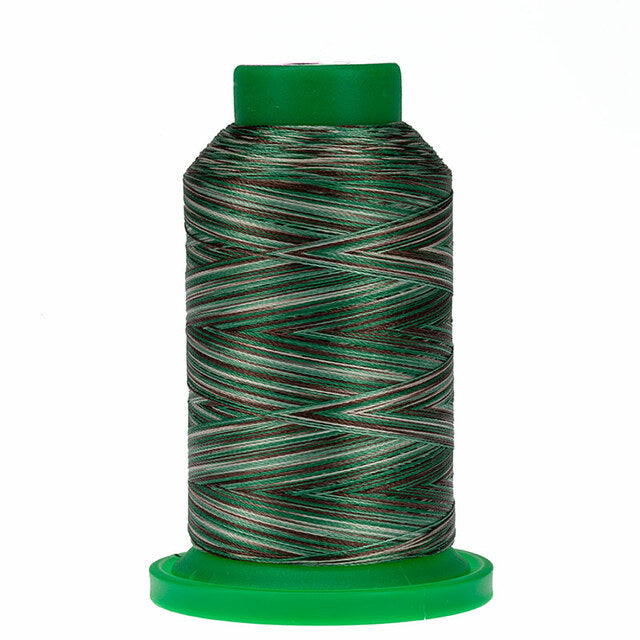 Isacord: 1000m Polyester-Variegated Pine Forest 9982