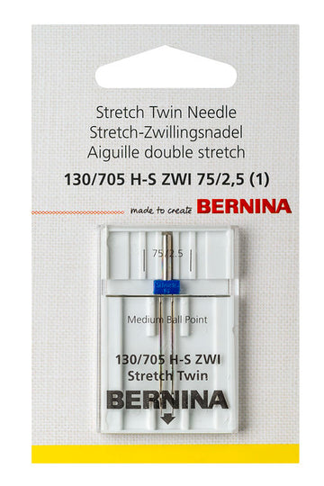 BERNINA Twin Stretch Needle size 75: 2.5mm