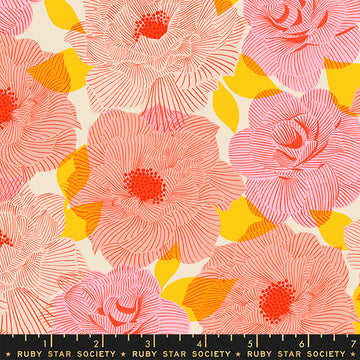 Camellia by Melody Miller: Parlor Balmy (1/4 Yard)