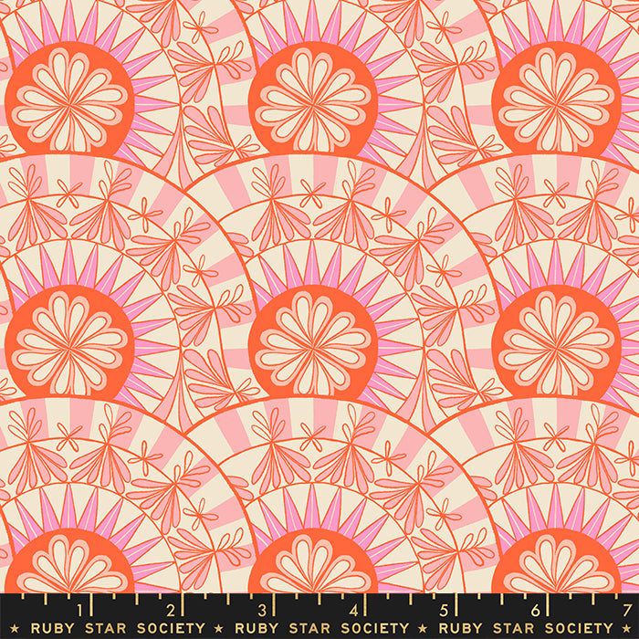 Ruby Star Society CAMELLIA: Hibiscus Balmy (1/4 Yard)