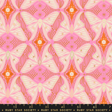 Ruby Star Society CAMELLIA: Regalia Flamingo (1/4 Yard)
