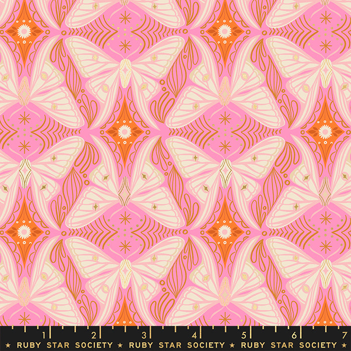 Ruby Star Society CAMELLIA: Regalia Flamingo (1/4 Yard)