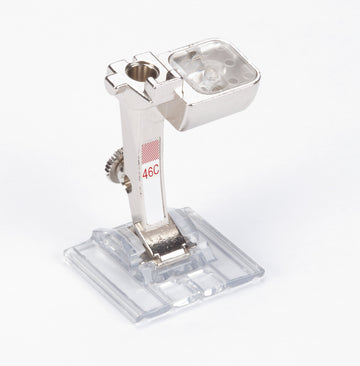 #46C Pintuck and Decorative Stitch Foot with Clear Sole