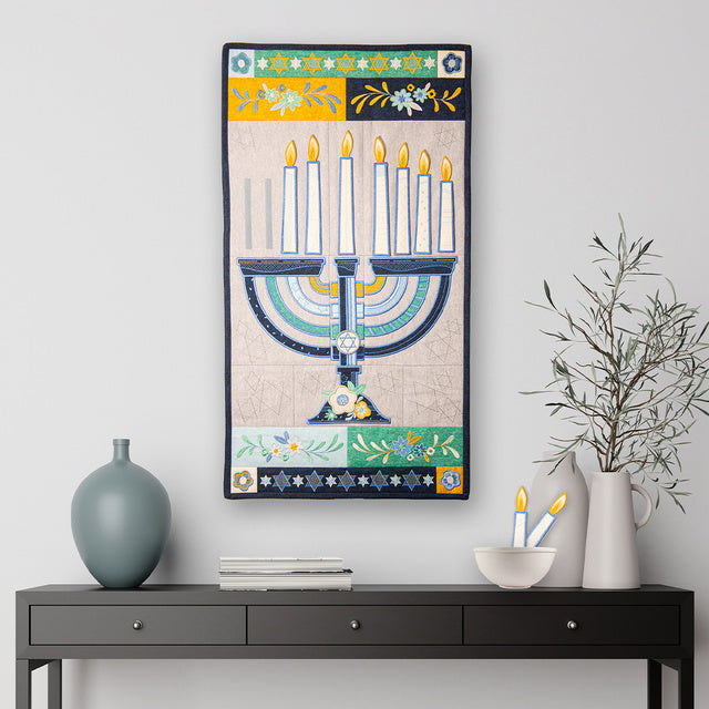 Light the Menorah Wall Hanging- USB