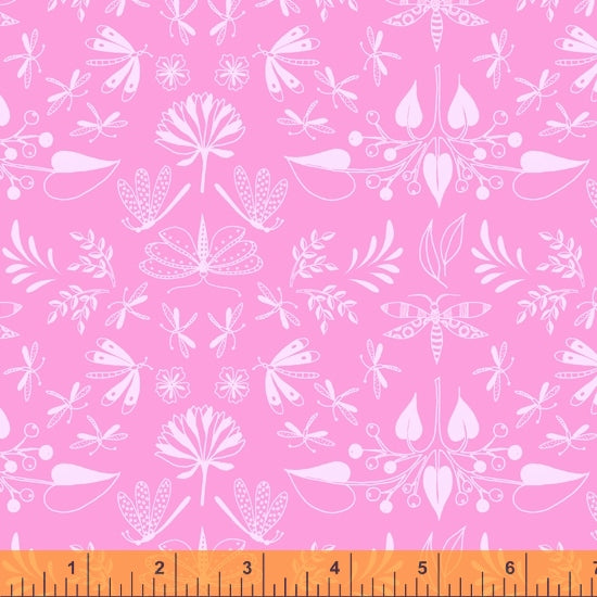 AERIAL: Wingspan Pink (1/4 Yard)