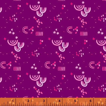 AERIAL: Embellishment Purple (1/4 Yard)