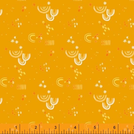 Ariel: Ariel Embellishment Ochre (1/4 Yard)