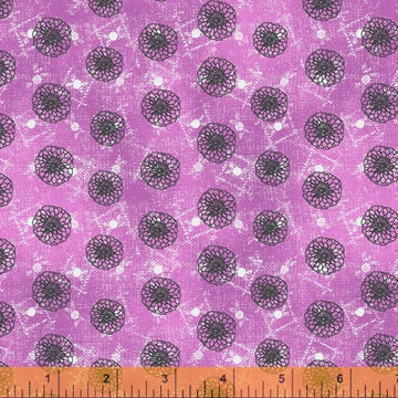 OUR HOUSE: Dahlia dot- iris (1/4 Yard)