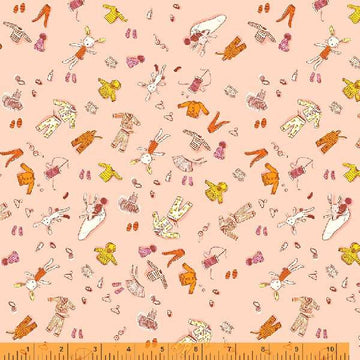 LUCKY RABBIT: Doll Clothes-Pink (1/4 Yard)