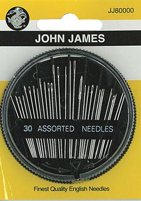 Compact Needle Assortment of 30 needles by John James