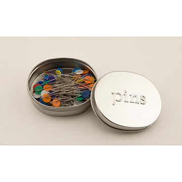 Nifty Notions Flower Head Pins 2in 100ct
