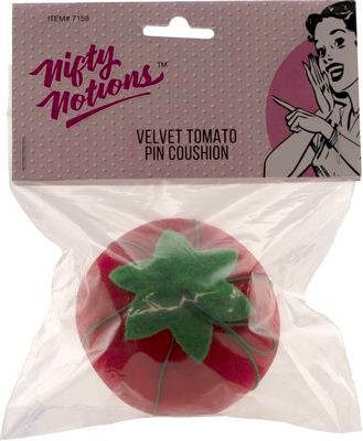 Velvet Tomato Pincushion