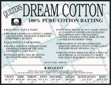 Quilters Dream Natural Cotton Request: Black 120