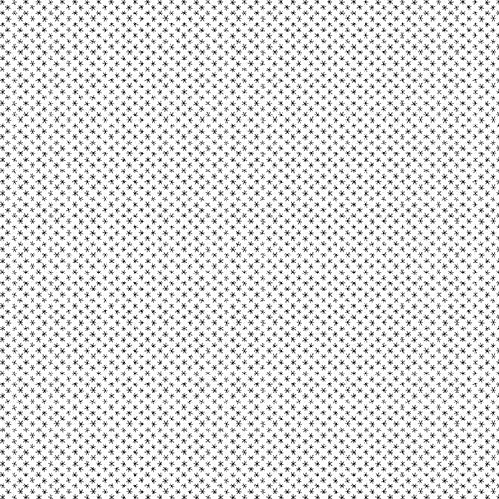 Bumble Bee: Asterisk White (1/4 Yard)