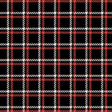 BERNINA Exclusive: PATCH PLAID BLACK/RED (1/4 Yard)