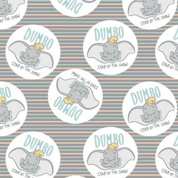 Disney: Dumbo Star of the Show (1/4 Yard)