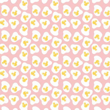 Mickey Mouse Cake It Easy: Pink Mickey Mouse Eggs-ceptional (1/4 Yard)