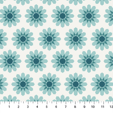 More Pie: Tablecloth Mint (1/4 Yard)