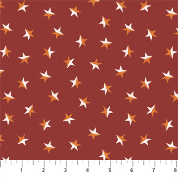 PICKLE JUICE: Stars-Rust (1/4 Yard)