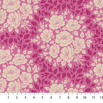 LOCAL HONEY: Morning Bloom-Violet (1/4 Yard)