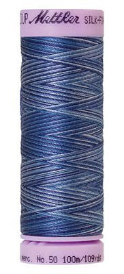 Mettler Silk Finish Cotton Multi 109 YDS - EVENING BLUE