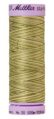 Mettler Silk Finish Cotton Multi 109 YDS - GREEN TEA