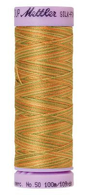 SILK-FINISH: 50wt Cotton Variegated 100m-New Fields 9835
