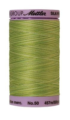 SILK-FINISH: 50wt Cotton Variegated 500m-Little Sprouts 9817