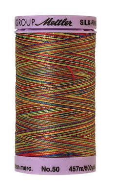 SILK-FINISH: 50wt Cotton Variegated 500m-Prime Kids 9824