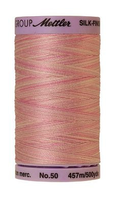 Mettler Silk Finish Cotton Multi 500 YDS - SO SOFT PINK