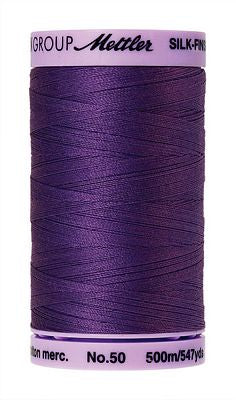 SILK-FINISH: 50wt Cotton 500m-Iris Blue 0030