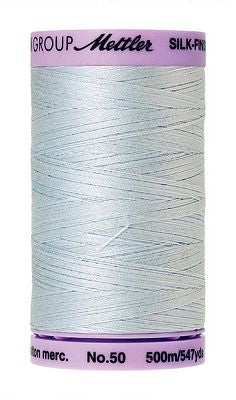 Mettler Silk Finish Cotton 50wt 500m - STARLIGHT BLUE