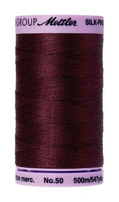 Mettler Silk Finish Cotton 50wt 500m - BEET RED