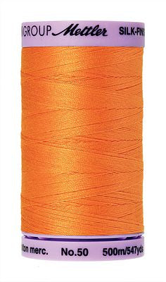 SILK-FINISH: 50wt Cotton 500m-Pumpkin 0122