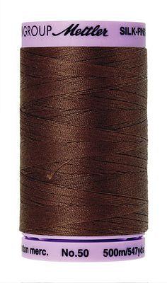 SILK-FINISH: 50wt Cotton 500m-Friar Brown 0173
