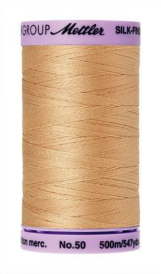 SILK-FINISH: 50wt Cotton 500m-Oat Straw 0260