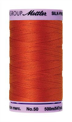 Mettler Silk Finish Cotton 50wt 500m - PAPRIKA