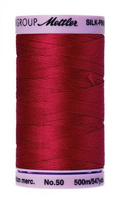 SILK-FINISH: 50wt Cotton 500m-Country Red 0504