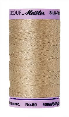 Mettler Silk Finish Cotton 50wt 500m - STRAW