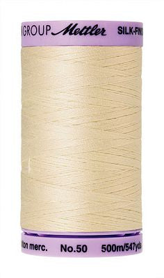 SILK-FINISH: 50wt Cotton 500m-Muslin 0778