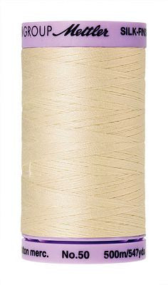 Mettler Silk Finish Cotton 50wt 500m - MUSLIN